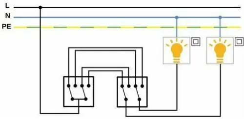 LIGHTCORE 2-GANG 2-WAY - H